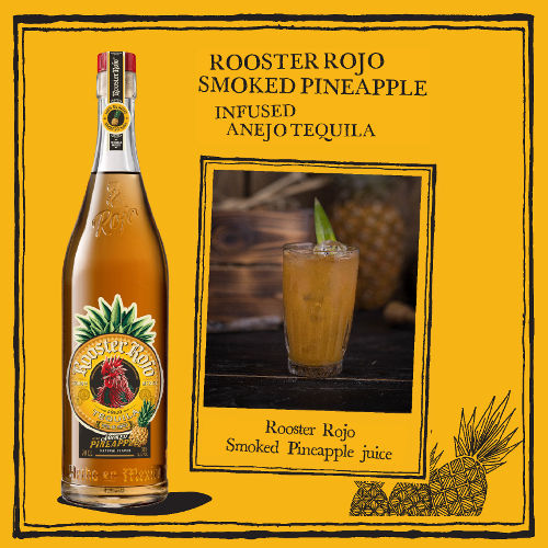 Rooster Rojo Smoked Pineapple